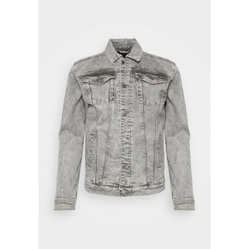 Men COAT | Denim Project KASH JACKET - Denim jacket - silver grey/metallic grey - EE79686 Denim Project silver grey DEO22T001-C12 